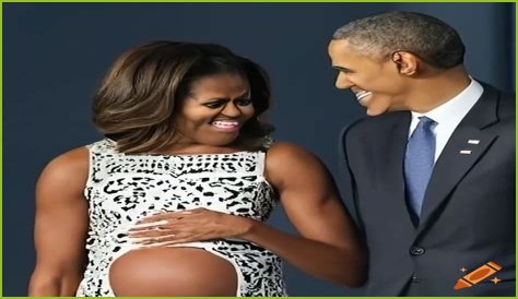 Stunning Pictures Of Michelle Obama When She Was Pregnant